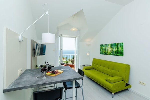 Comfort appartement met balkon en zeezicht nabij Dubrovnik voor 3 personen - thumbnail 6