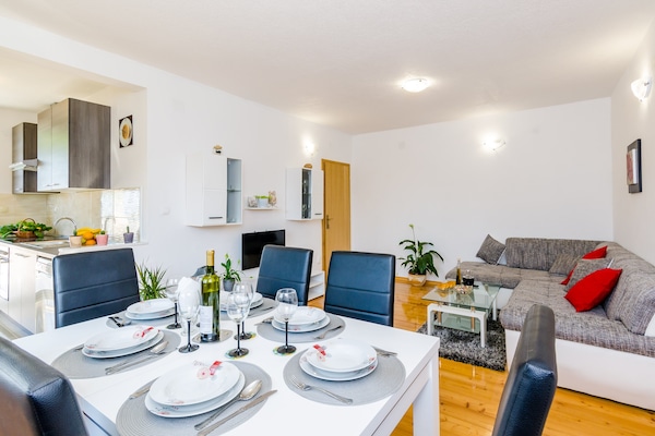 5-persoons appartement met zeezicht in Slano - thumbnail 6