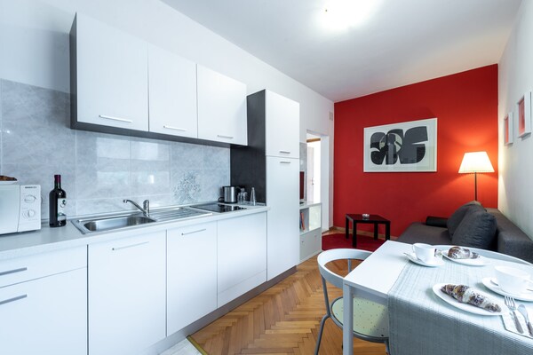 Romance Apartments Dubrovnik R2: modern appartement met zeezichtterras - thumbnail 3