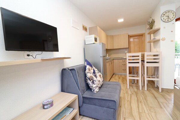 Aan zee: Studio appartement met zeezicht in Orebic - thumbnail 4