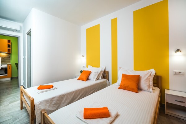 Knusse Twin Room in Vela Luka, vlak bij het strand en de haven - thumbnail 4