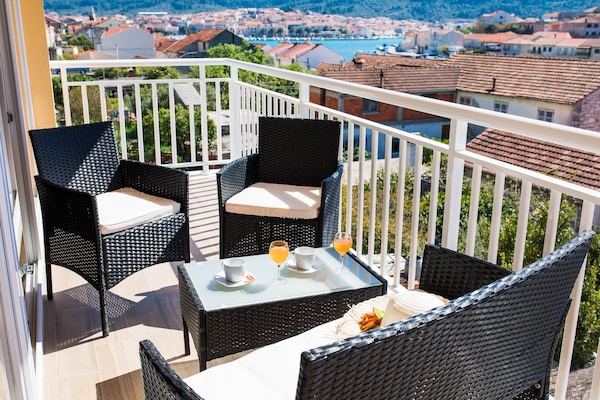 Op 500 m van het strand: ruim appartement in Vela Luka voor 5 personen - thumbnail 3