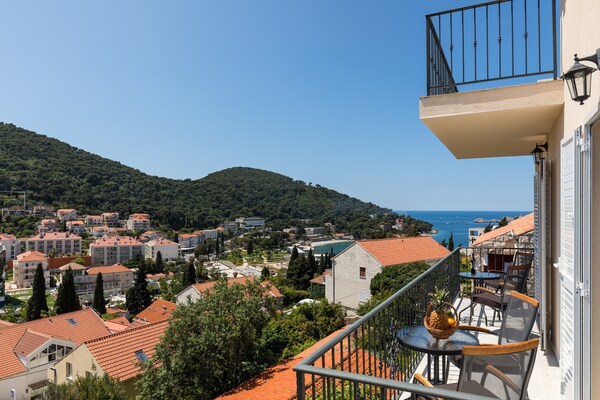 Fris appartement met balkon bij zee op Babin Kuk, Dubrovnik - thumbnail 6