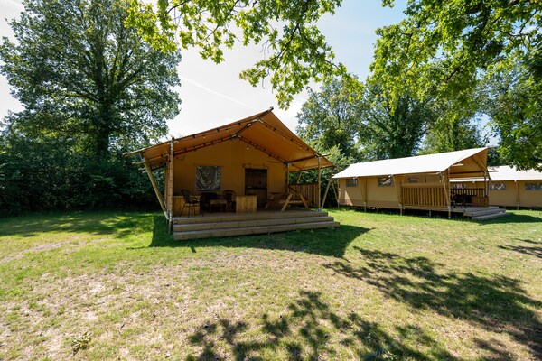 Sfeervolle safaritent voor 4 personen in Borger · 27 m² - thumbnail 6