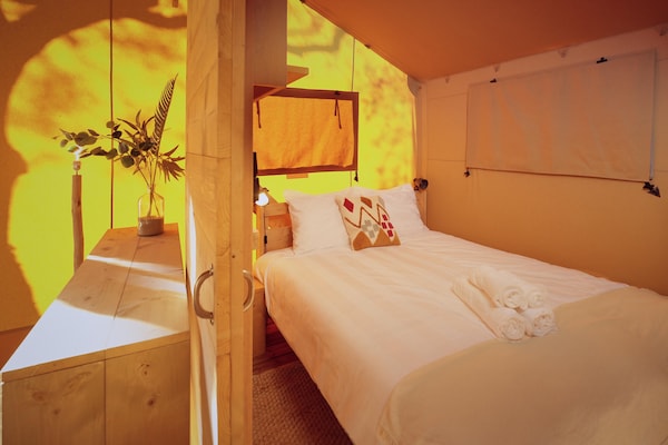 Glampinglodge aan het meer in Zeewolde voor 5 personen - thumbnail 4