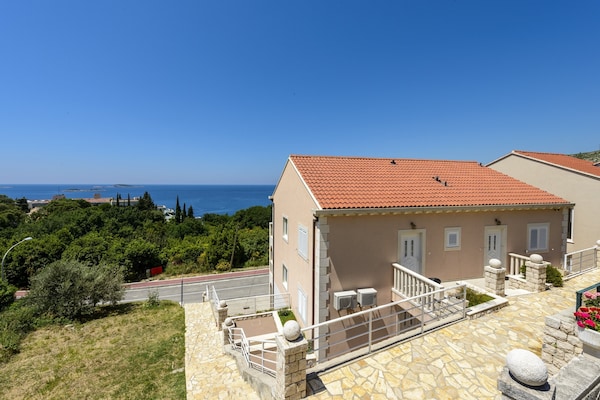 Comfortabel appartement met terras en zeezicht in Plat, vlakbij Dubrovnik - thumbnail 4