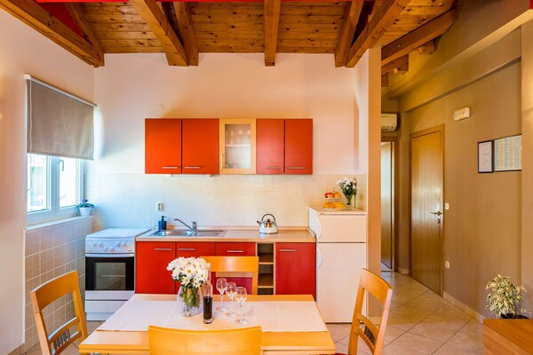 Comfortabel appartement met balkon en zeezicht in Zaton, nabij Dubrovnik - thumbnail 5