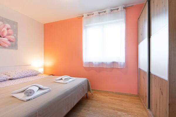 Appartement met zeezicht en balkon in Punat, vlakbij strand - thumbnail 6