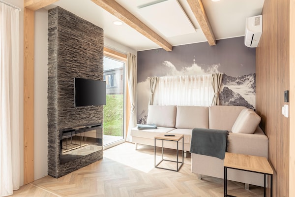 Modern vrijstaand chalet voor 6 aan de bosrand bij Nassfeld - thumbnail 2