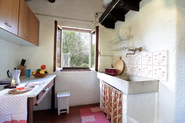 Rustiek vakantiehuis voor 4 aan de Piave met tuin en veranda in Borgo Valbelluna - thumbnail 3