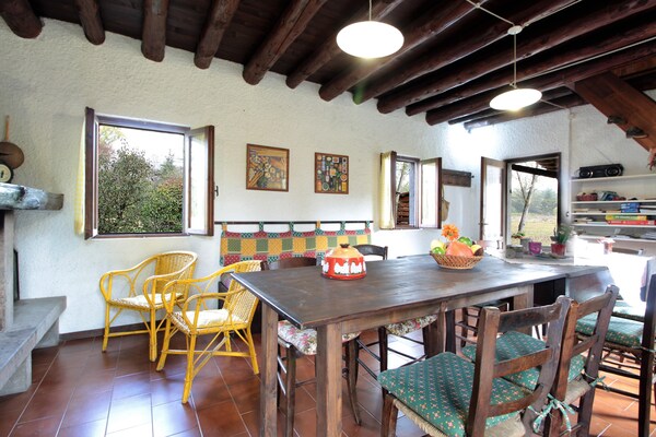 Rustiek vakantiehuis voor 4 aan de Piave met tuin en veranda in Borgo Valbelluna - thumbnail 2