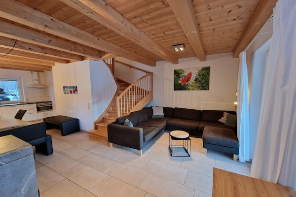 Op 1,0 km van het meer: ruim chalet in Kötschach-Mauthen voor 8 personen - thumbnail 2