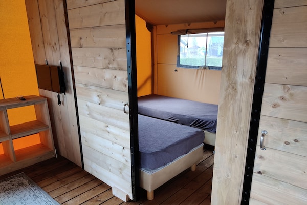 Luxe groepsglamping in 3 tenten aan het Kuinderbos voor 15 personen - thumbnail 5