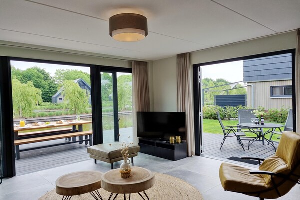 Watervilla Fjirtjin: Luxe verblijf aan het Slotermeer in Friesland - thumbnail 5