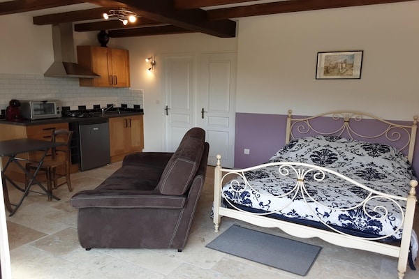Sfeervol stenen chalet voor 2 personen in Chambonas - thumbnail 6