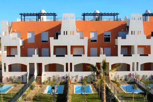 Penthouse met privézwembad en zeezicht in Vera Playa - thumbnail 1