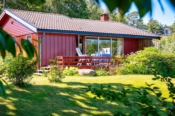Authentiek vakantiehuis aan de fjord bij Sandefjord, 100m van het strand - thumbnail 2