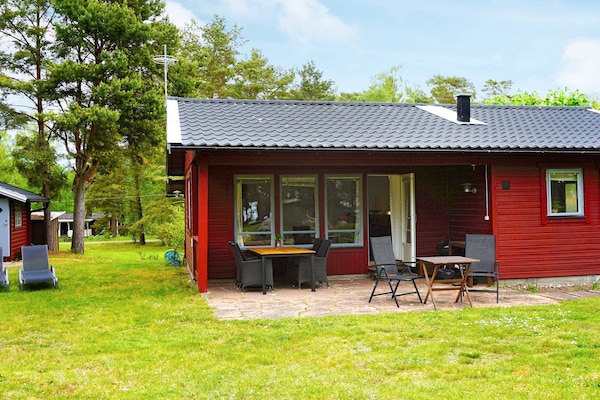Vrijstaand vakantiehuis op Oknö met gastenverblijf, op 120m van de zee - thumbnail 4