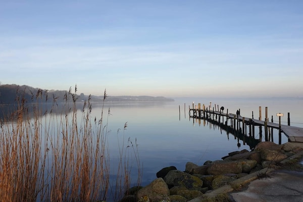 Vrijstaand vakantiehuis met panoramisch uitzicht over de Kleine Belt - thumbnail 3
