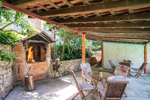 Kamer met zeezicht en gedeelde tuin op 100 meter van het strand in Cavtat - thumbnail 5