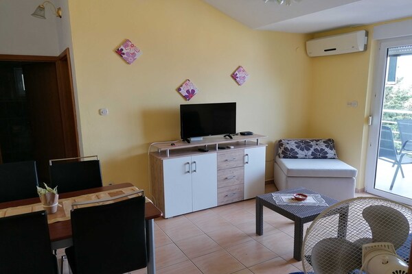 Superior appartement met balkon vlakbij zee en Paklenica - thumbnail 4