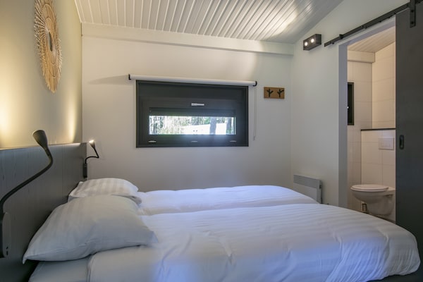 Modern chalet met sauna op Bospark 't Wolfsven, nabij Eindhoven - thumbnail 5
