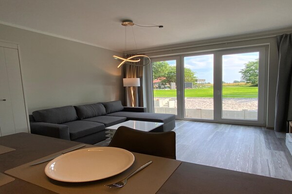 Modern 1-kamer appartement Columbus op Fehmarn, 3 km van het strand - thumbnail 4