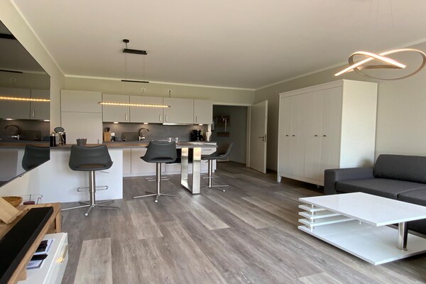 Modern 1-kamer appartement Columbus op Fehmarn, 3 km van het strand - thumbnail 5