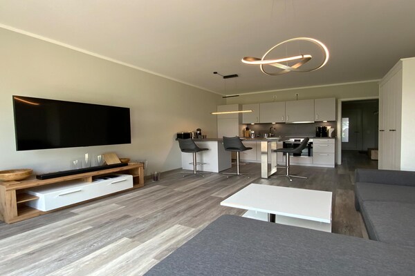Modern 1-kamer appartement Columbus op Fehmarn, 3 km van het strand - thumbnail 6