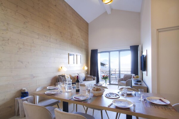 Luxe appartement aan de piste in Huez voor 10 personen - thumbnail 3