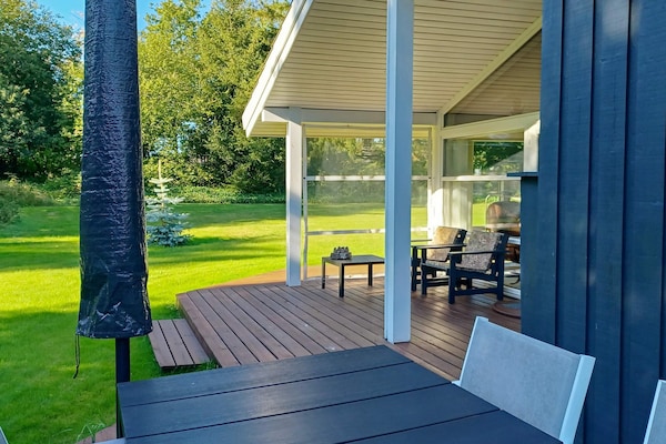 Ruim vakantiehuis met whirlpool en sauna op 500 meter van de kust bij Hvalpsund - thumbnail 5