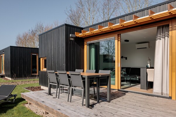 Vrijstaande lodge aan Brouwersdam: modern comfort voor 6 personen - thumbnail 6