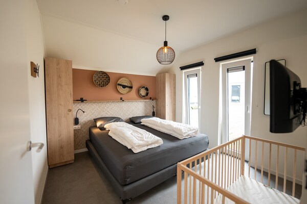Moderne gelijkvloerse villa op 900 meter van het strand in Breskens - thumbnail 4