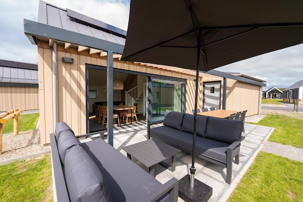 Moderne vrijstaande villa op Vakantiepark Zeebad, 900m van strand - thumbnail 4
