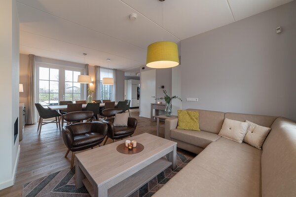 Zeeuwse Pracht: luxe wellnessvilla aan zee voor 8 personen - thumbnail 2