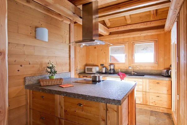 Chalet Le Renard Lodge: 14-persoons chalet met privé-zwembad in Les Deux Alpes - thumbnail 5