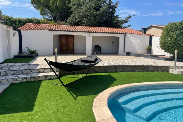 Vista d'Oc: Luxe villa met privézwembad en panoramisch uitzicht op de Minervois - thumbnail 6