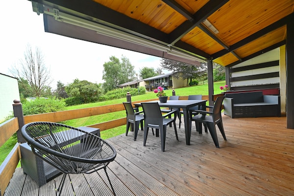Rustieke bungalow voor 6 aan het Lac de la Vallée de Rabais in Virton - thumbnail 3