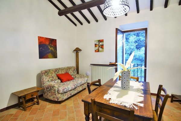 Historisch appartement nabij Perugia met zwembad en privédakterras - thumbnail 4
