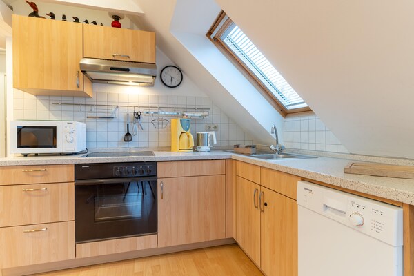 Licht appartement voor 2 aan de golfbaan bij St. Peter-Ording - thumbnail 5