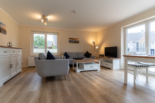Stijlvol appartement aan de golfbaan, vlakbij het strand van St. Peter-Ording - thumbnail 4