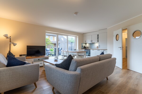 Stijlvol appartement aan de golfbaan, vlakbij het strand van St. Peter-Ording - thumbnail 6