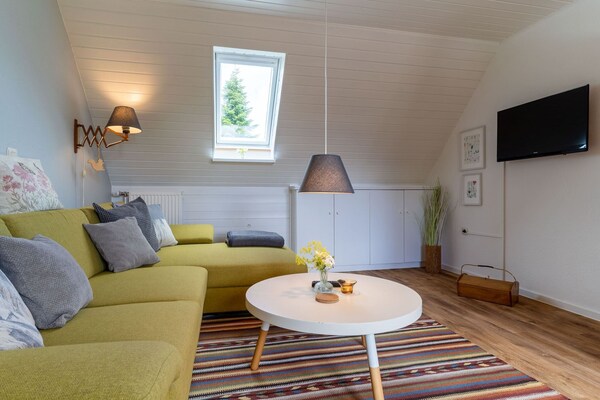 Licht appartement op de golfbaan bij Garding, dichtbij St. Peter-Ording - thumbnail 6