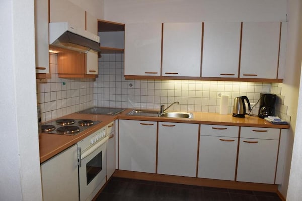 Knus appartement in Samnaun met tuin, bbq & uitzicht op de bergen - thumbnail 3