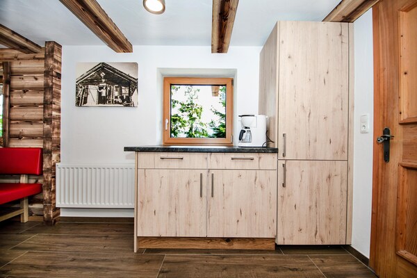Stiermoos Hütte: Ruim vakantiehuis voor 6 in Hollersbach bij skigebied Kitzbühel - thumbnail 5