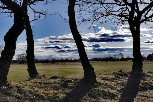Vrijstaand vakantiehuis aan golfbaan, 300m van kindvriendelijk strand - thumbnail 6