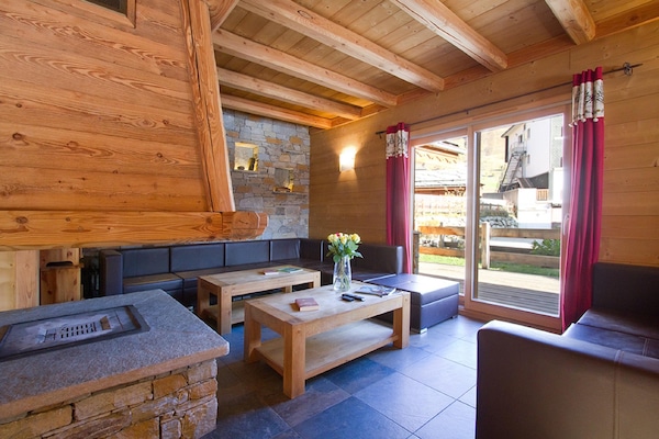 Chalet Le Prestige Lodge: 14-persoons luxe met privézwembad in Les Deux Alpes - thumbnail 2