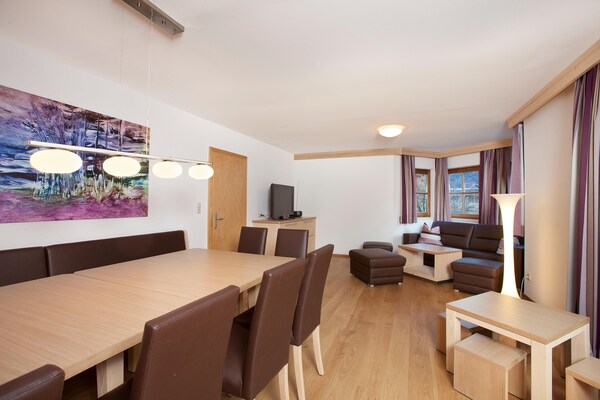 Ruim appartement voor 14 personen in Wald im Pinzgau, vlakbij skibus en Kristallbad - thumbnail 5