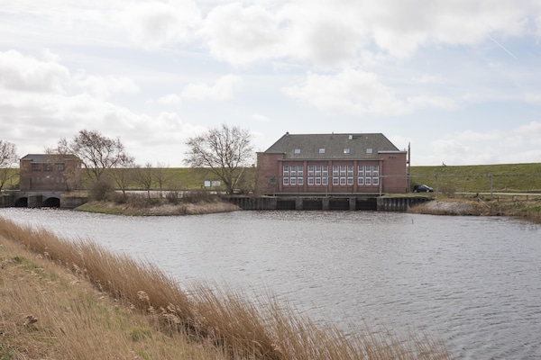 Appartement aan de Arlau Schleuse met weids uitzicht over natuurreservaat Beltringharder Koog - thumbnail 2