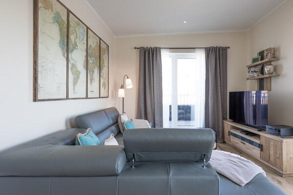 Penthouse met panoramisch uitzicht over de Noordzee en Halligen - thumbnail 4